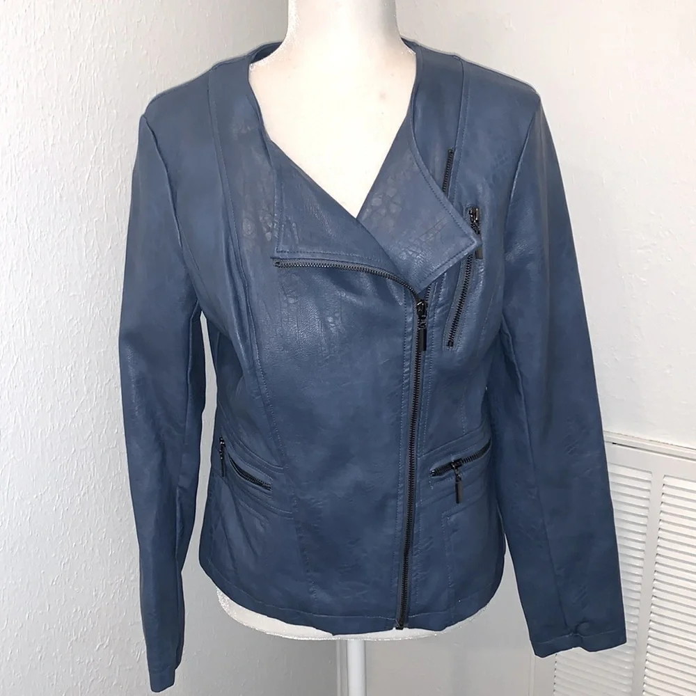 Alfani leather jacket - Picture 2 of 10
